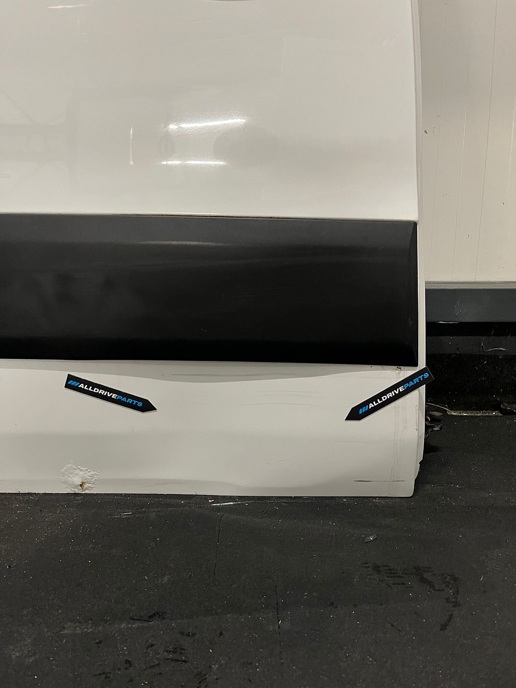 Citroen Berlingo Schuifdeur rechts wit dicht 9008S2