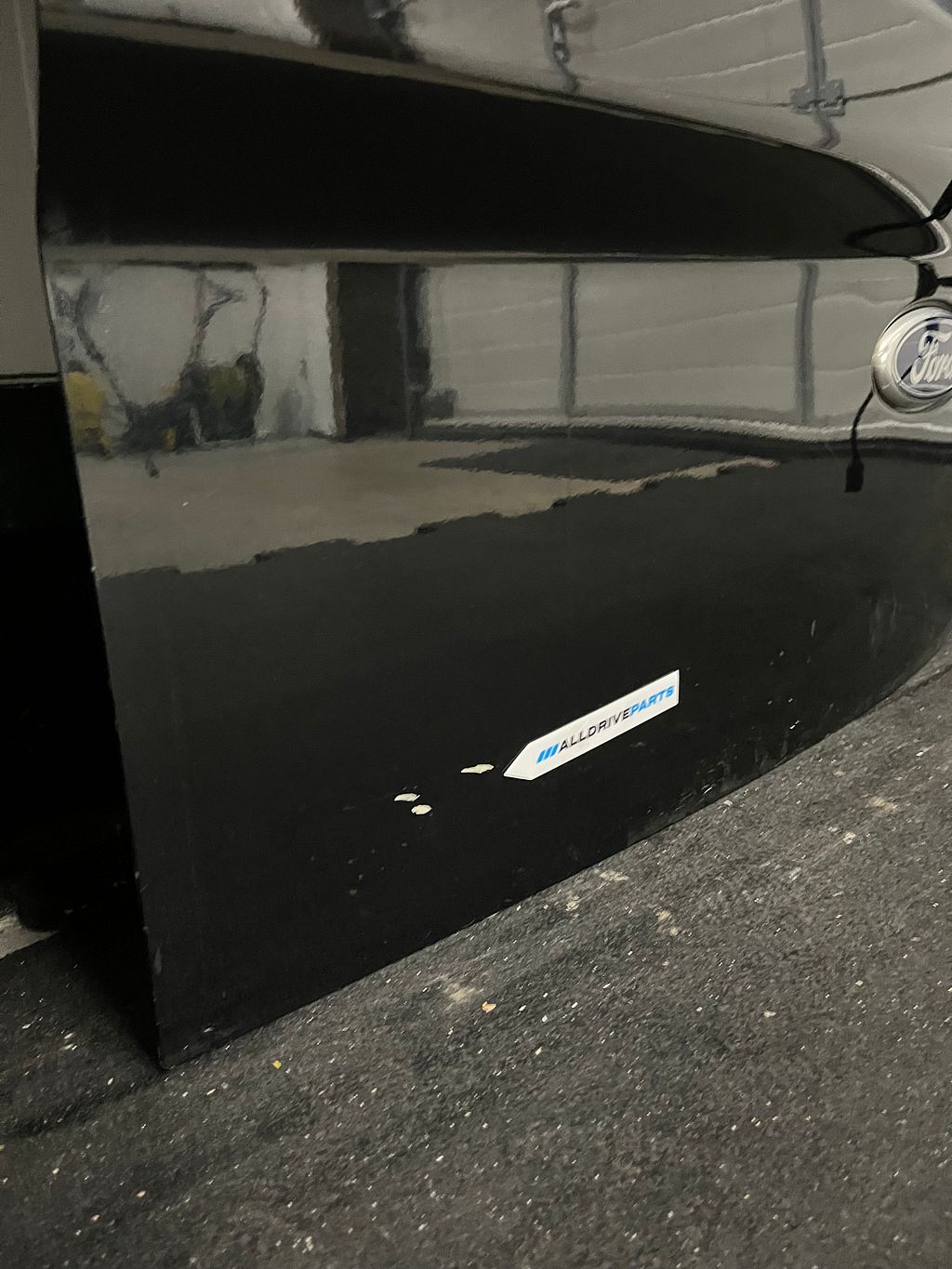 Ford Transit Connect Achterdeur rechts zwart ruit 2431232