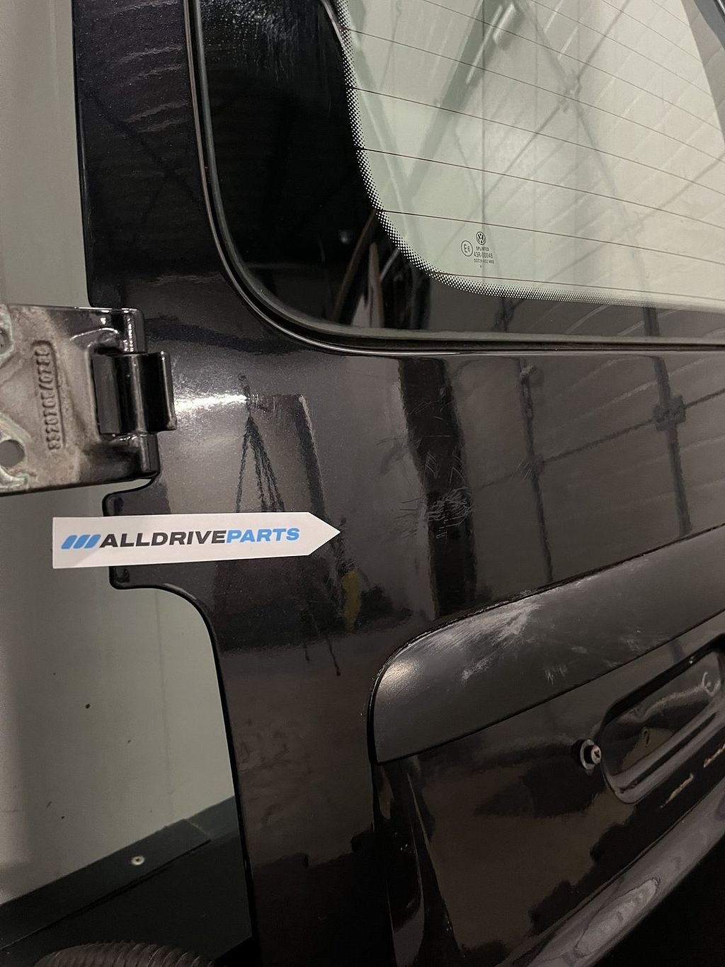 Volkswagen Caddy Achterdeur links LC9Z zwart 2K0827091J