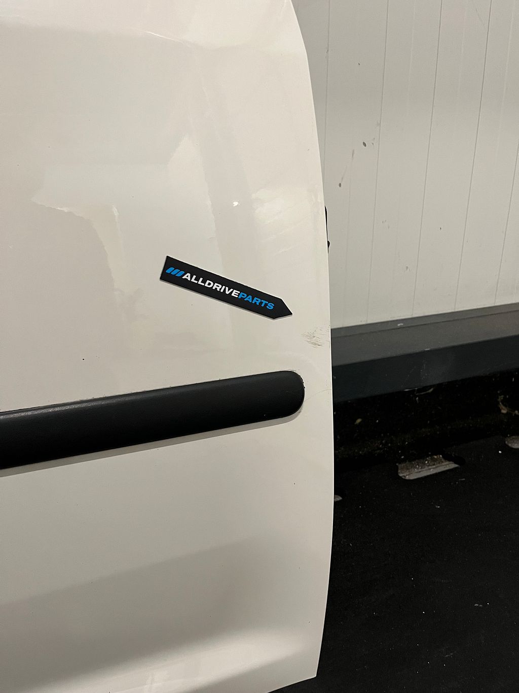 VW Volkswagen Caddy Voorportier rechts R902 wit 2K0831056B