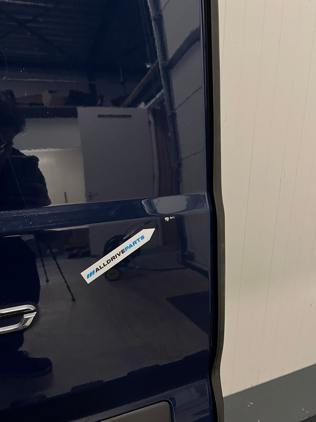 Fiat Ducato Linker achterdeur links H1 dicht blauw 53367588 