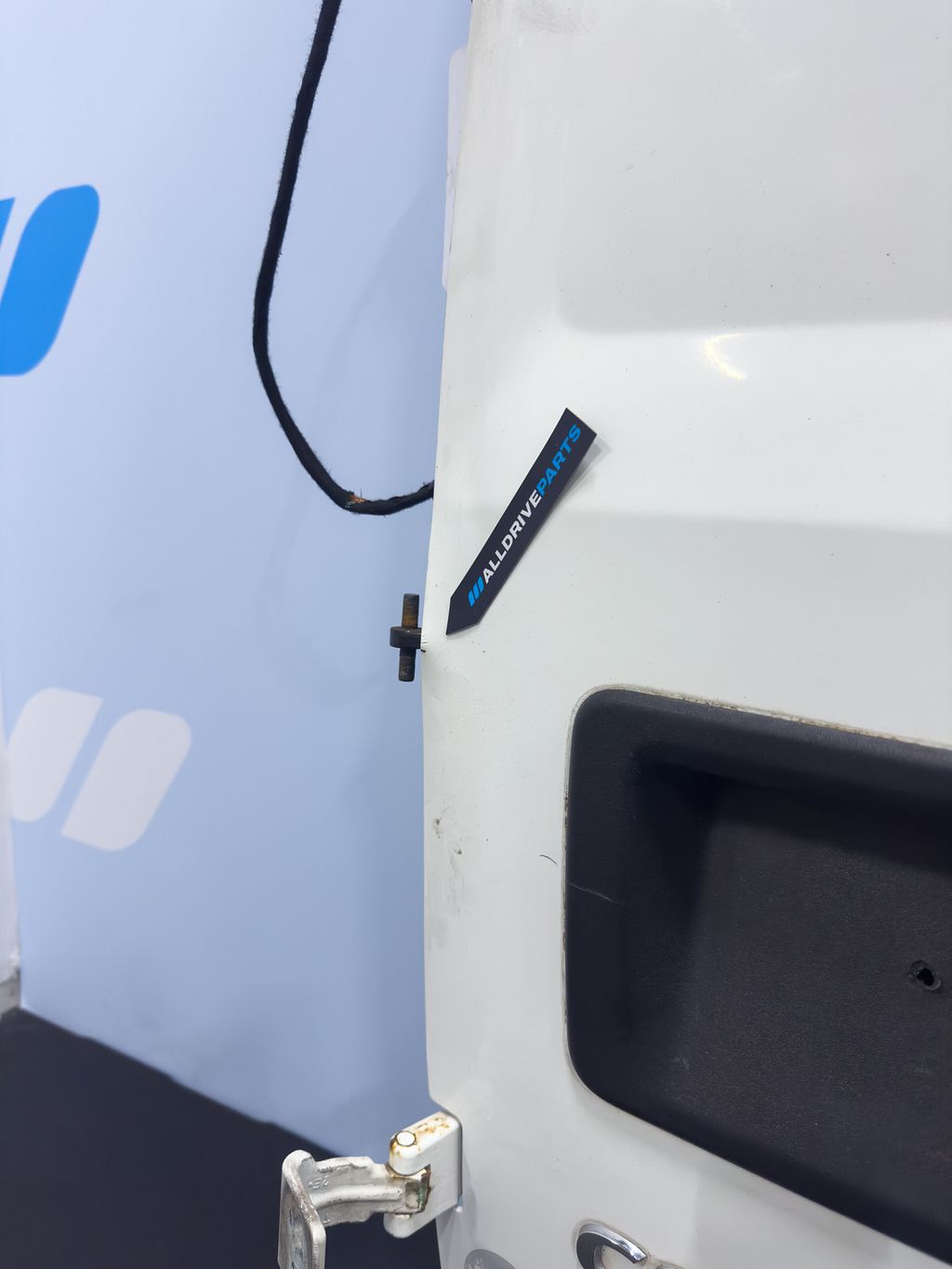 Opel Combo Fiat Doblo Achterdeur links dicht Wit 95528538 