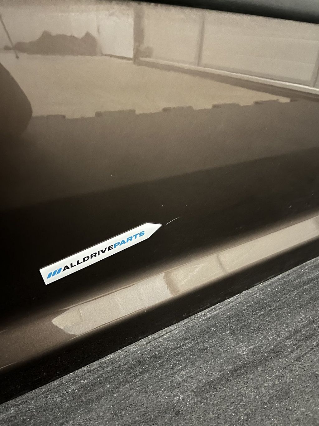 VW Volkswagen Caddy Schuifdeur rechts LH8Z bruin 2K5843108B